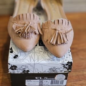 Chinese Laundry - Seline Dusty Brown Suede Tassel Shoe